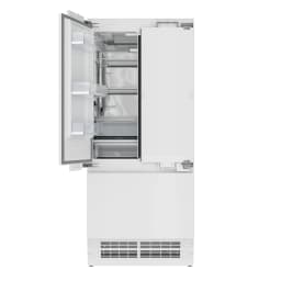 36 In. Panel Ready French Door Refrigerator With Ice maker, water dispenser, Frost Free . 19.6 total cubic - Thumbnail 13