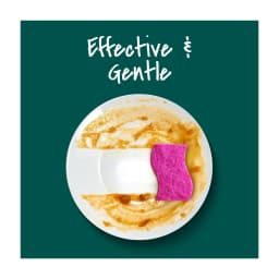 Scotch-Brite Sponge for Delicate Surfaces, Gentle Safe Clean, 3 Scrubbers - Thumbnail 4