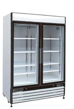 Maxximum 48 Cft Double Glass Door Merchandiser Refrigerator Mxm2-48R - Thumbnail 1