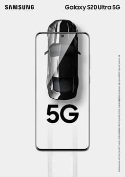 Straight Talk Verizon Tmobile SAMSUNG Unlocked Galaxy S20 Ultra, 128GB Cosmic Black( works with Straight Talk, Verizon) - Thumbnail 4