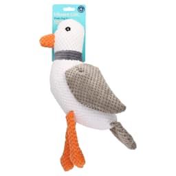 Vibrant Life White Seagull Plush Dog Toy with Squeaker, Chew Level 4 - Thumbnail 9