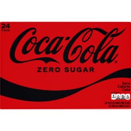 Coca-Cola Zero Sugar Soda Pop Cans, 12 fl oz, 24 Pack - Thumbnail 17