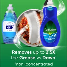 Palmolive Ultra Oxy Liquid Dish Soap, Deep Grease Cutting, No Soaking Needed, 42 fl oz - Thumbnail 2