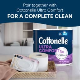 Cottonelle Fragrance Free Flushable Wet Wipes, 2 Flip-Top Packs - Thumbnail 6
