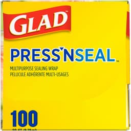 Glad Press'N Seal Multipurpose Sealing Food Wrap, 100 sq ft Roll - Thumbnail 10