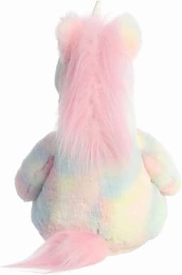 Aurora - Large Multicolor Sluuumpy - 15" Da Rainbow Unicorn - Cozy Stuffed Animal - Thumbnail 4