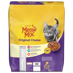 Meow Mix Original Choice Dry Cat Food, All Life Stages, Chicken, Turkey, Salmon & Ocean Fish Flavors, 30 lb Bag - Thumbnail 7