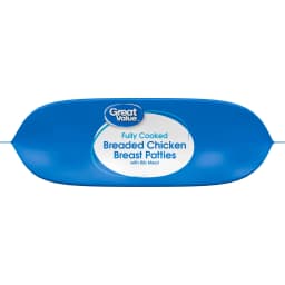 Great Value Chicken Breast Patties Breaded, 23.8 oz (Frozen) - Thumbnail 10