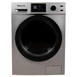 Magic Chef 2.7 cu. ft. All-in-One Washer and Dryer Combo in Silver in Silver - Thumbnail 1