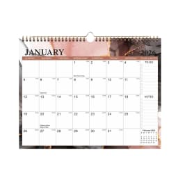 Desk Calendar 2026-2027, Lmueinov Wall Calendar Jan. 2026 - Jun. 2027 Large Planning Calendars 15" X 12" Blotter Paper With Holidays and Vacation - Thumbnail 1