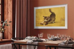 SAMSUNG 65" Class LS03B The Frame QLED 4K Smart TV QN65LS03BAFXZA - Thumbnail 4