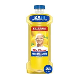 (6 pack) Mr. Clean All Purpose Cleaner, Floor Cleaner for Mopping, Cleaning Liquid, Lemon, Anti-Bacterial, 23 fl oz - Thumbnail 2