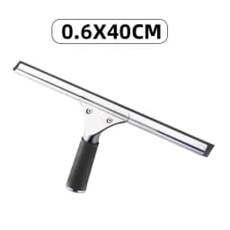 Streak-Free Rust-Resistant Durable 16-Inch Window Squeegee. for Shower Door, Window, Car - Powerful Water Scraping Enhances Cleaning Efficiency - Thumbnail 2