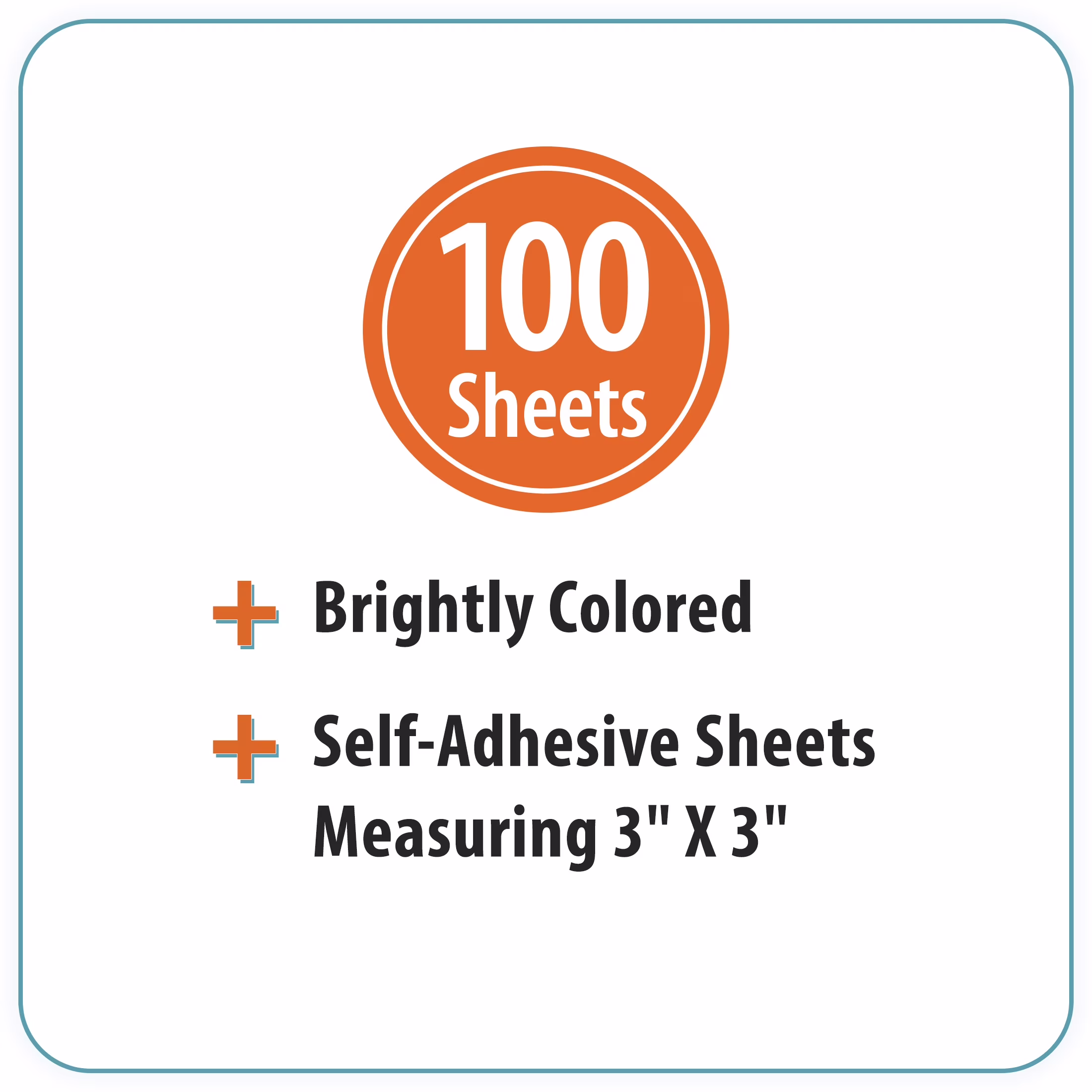 Pen+Gear 3-Inch by 3-Inch Sustainable Yellow Sticky Notes, 100 Sheets - Thumbnail 4