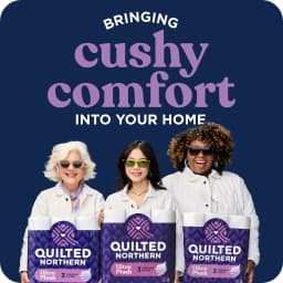 Quilted Northern Ultra Plush 3-Ply Toilet Paper, 12 Mega Rolls, 255 Sheets per Roll - Thumbnail 2