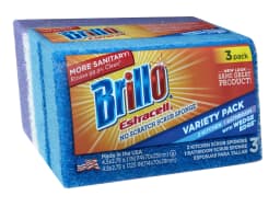 Brillo Estracell Wedge Edge No Scratch Scrub Sponge, 3 Count - Thumbnail 3