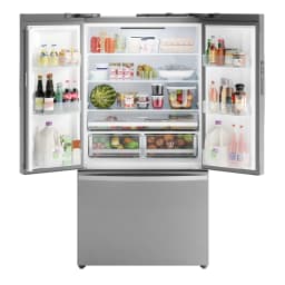 Kenmore 20.3 Cu. ft. Capacity Counter-Depth French Door Refrigerator and Freezer with Ice Maker, Stainless Steel - Thumbnail 11