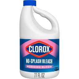 Clorox No Splash Bleach, Morning Bloom, 77 fl oz - Thumbnail 1