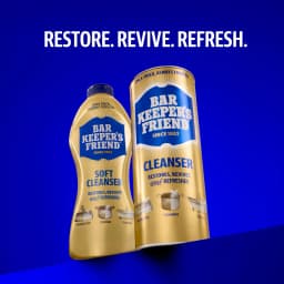Bar Keepers Friend Cleanser Powder 21 OZ - Trusted Multi-Purpose Cleaner Since 1882 - Thumbnail 12