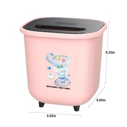 Travel Laundry Machines, Compact Bucket Washers, RV Portable Garment Cleaners Multipurpose 1pc Lightweight Bucket Washing Machine For Camping RV Road - Thumbnail 2