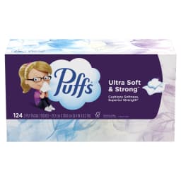 Puffs Ultra Soft Facial Tissues, 1 Family Size Box, 124 Facial Tissues Per Box - Thumbnail 11