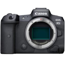 Canon EOS R5 Mirrorless Camera with RF 24-50mm f/4.5-6.3 IS STM And EF 75-300mm f/4-5.6 III & 420-800mm f/8 Lens + 128GB Memory + Extra Battery - Thumbnail 4