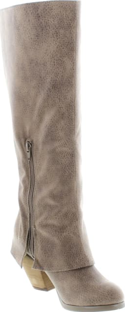 Not Rated Womens Sassy Classy Lace Detail Stacked Heel Knee-High Boots - Thumbnail 7