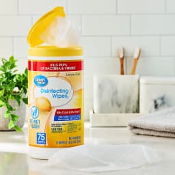 Great Value Lemon Scent Disinfecting Wipes, 1 Lbs, 5.5 oz, 75 Count - Thumbnail 2