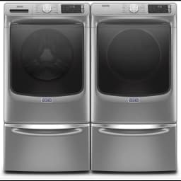 Maytag Med6630h 27" Wide 7.3 Cu Ft. Energy Star Rated Electric Dryer - Metallic Slate - Thumbnail 4