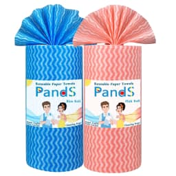 PandS Reusable Household Paper Towels, 60 Sheets, 1 Pack - Thumbnail 1