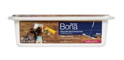Bona Disposable Wet Cleaning Pads: Refresh Your Hard-Surface Floors with Invigorating Lemon Mint Scent - Thumbnail 1