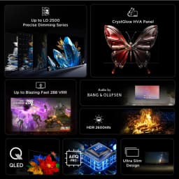 TCL 65" Class QM7K Series QD-Mini LED QLED 4K UHD Smart Google TV (NEW, 2025) - 144Hz, Local Dimming - Thumbnail 3