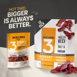 Jack Link’s Air Dried Steak Slices, 2oz Hickory Smoked - Thumbnail 5