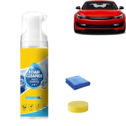 Limpiador Espuma, Foam No-Rinse Cleaner,4-In-1 Multi-Enzyme Foam Spray Cleaner,All-Purpose Deep Cleaning Spray,Heavy Duty Oil Stain Cleaner For Car - Thumbnail 1