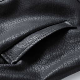 LMOIPLI Mens Faux Leather Zipper Motorcycle Jackets Lapel Collar Casual Long Sleeve Solid Color Coats Fall Winter Trendy Loose Coat with Pocket Black XXL - Thumbnail 9