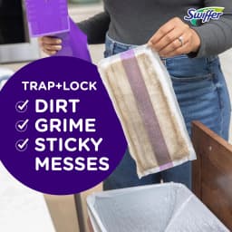 Swiffer WetJet con Repuesto, sin Fragancia, 1 Mango + 1 Solución y 5 Almohadillas (Batería Incluida) - Thumbnail 8