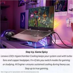 Lenovo LOQ 15IRX10 Gaming Laptop, Intel i7-14700HX, 16 GB DDR5 RAM, 1 TB PCIe SSD, 15.6" (1920x1080) IPS Display - Thumbnail 6
