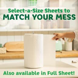 Bounty Paper Towels Select-a-Size, 6 Triple Rolls - Thumbnail 7