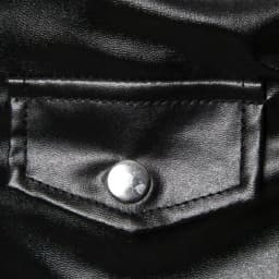 UQJfacai Mens Faux Leather Jacket Lapel Collar Zip Up Cropped Jackets Motorcycle Lightweight Fashion Casual Outerwear with Pockets - Thumbnail 6