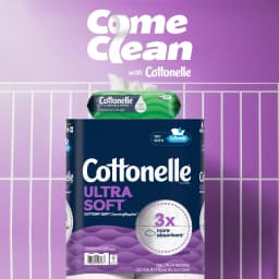 Cottonelle Gentle Plus Flushable Wet Wipes, 4 Flip-Top Packs - Thumbnail 6