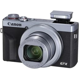 Canon PowerShot G7 X Mark III Digital Camera (Silver) + Led Light + 64GB Memory + 2pc Extra Batteries + Spider Tripod + Cleaning Kit + More (16pc - Thumbnail 4