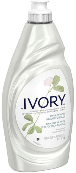 Ivory Concentrated Dishwashing Liquid, Classic Scent 24 oz (Pack of 3) - Thumbnail 1