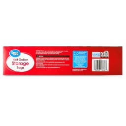 (9 pack) Great Value Double Zipper Half Gallon Storage Bags 40 Count - Thumbnail 7
