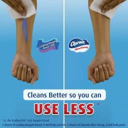 Charmin Ultra Strong Toilet Paper, 24 Mega XL - Thumbnail 3