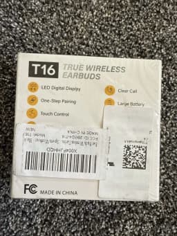 RHEA- True Wireless T16 In-Ear Earbuds – New In Box - Thumbnail 2