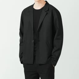 Maoxin Men's Coats and Jackets Men's Solid Color Leather Suit Fashionable No Iron Plus Leather Suit Black S - Thumbnail 3