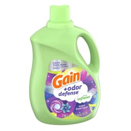 Gain Odor Defense Liquid Fabric Softener and Conditioner, Super Fresh Blast, 100 fl oz, 136 Loads - Thumbnail 2