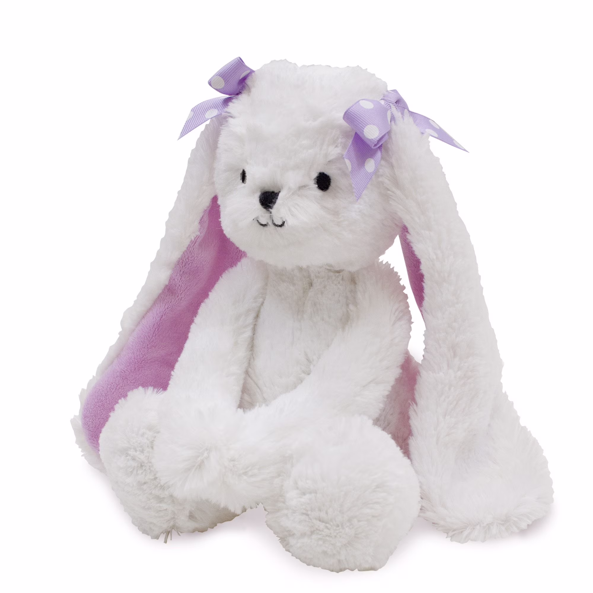 Bedtime Originals Lavender Woods Plush Bunny - Sasha Stuffed Animal - Thumbnail 1