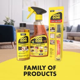 Goo Gone Sticky Adhesive Remover, Spray Gel, Orange Citrus Scent, 12 Fl Oz - Thumbnail 9