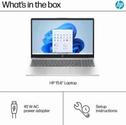 HP 15.6 inch FHD IPS Windows 11 Pro Laptop Intel Core i3-N305 16GB 512GB SSD Silver Lifetime Office - Thumbnail 4
